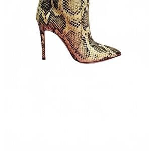 NEW PARIS TEXAS women's stiletto ankle boot in seppia